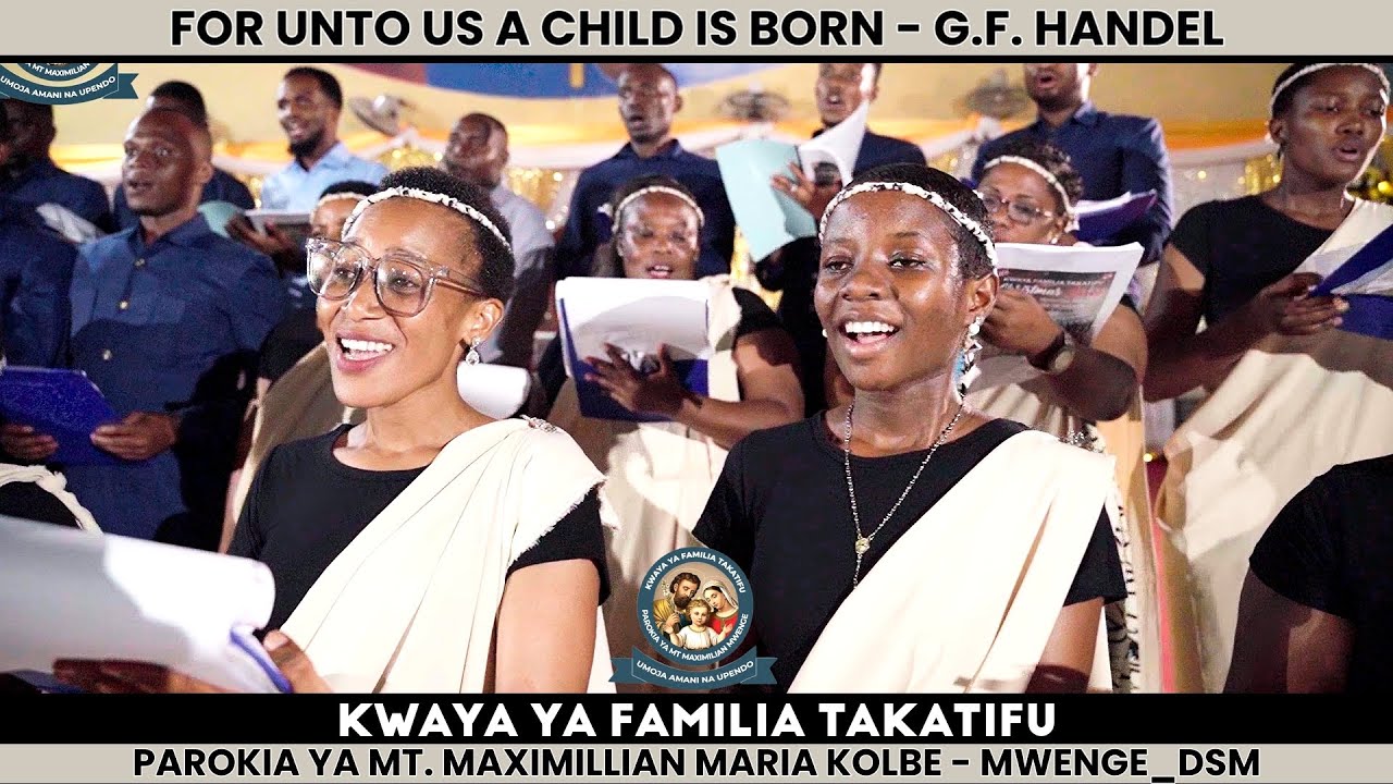 FOR UNTO US A CHILD IS BORN - G.F. HANDEL