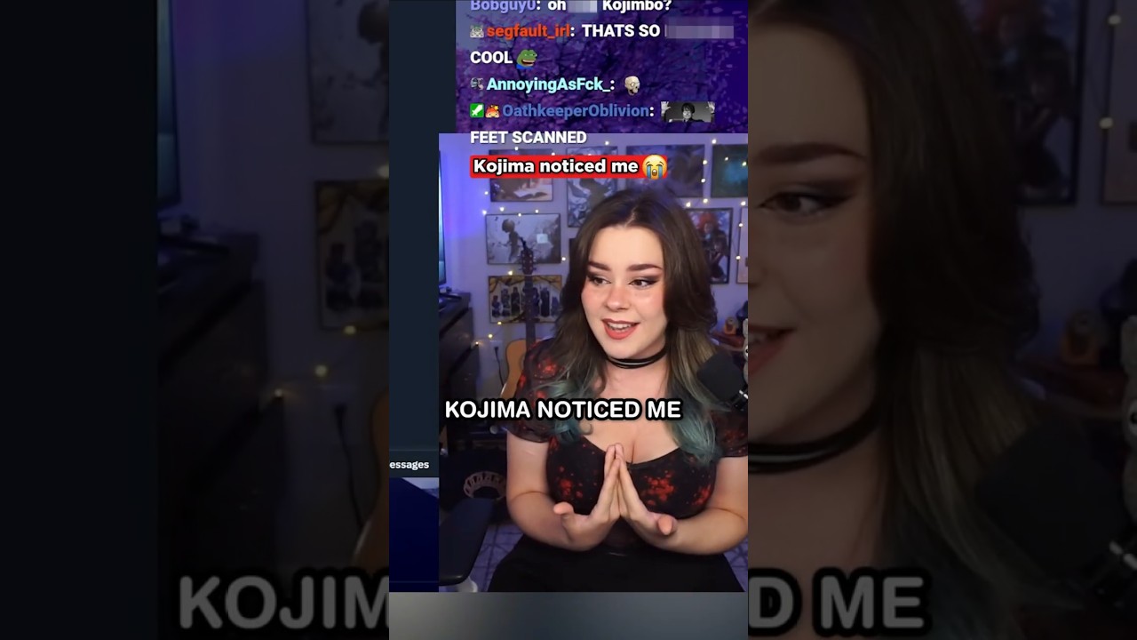 KOJIMA NOTICED ME 😭