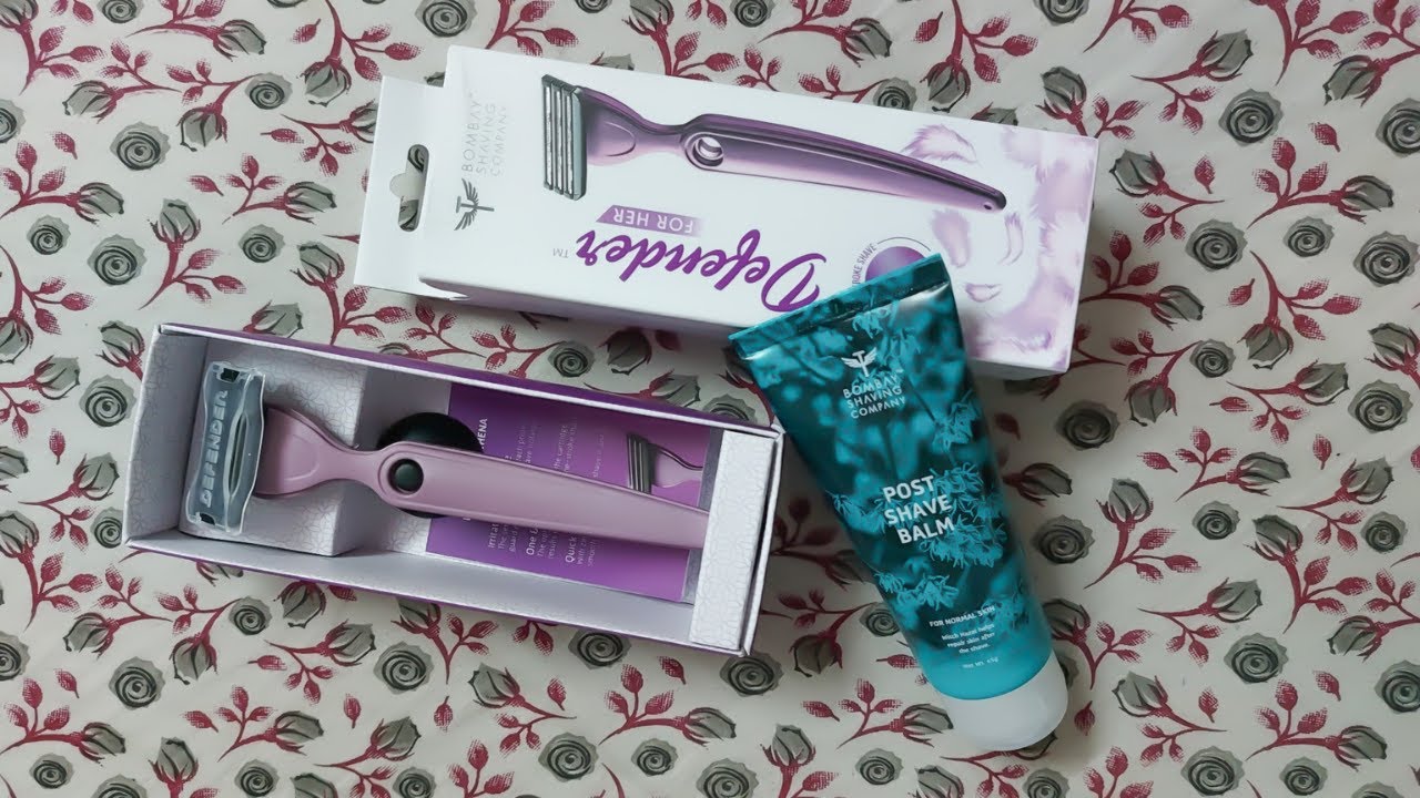 Product Review | Defender For Her & Post Shave Balm | Bombay Shaving Company | Shaving Razor