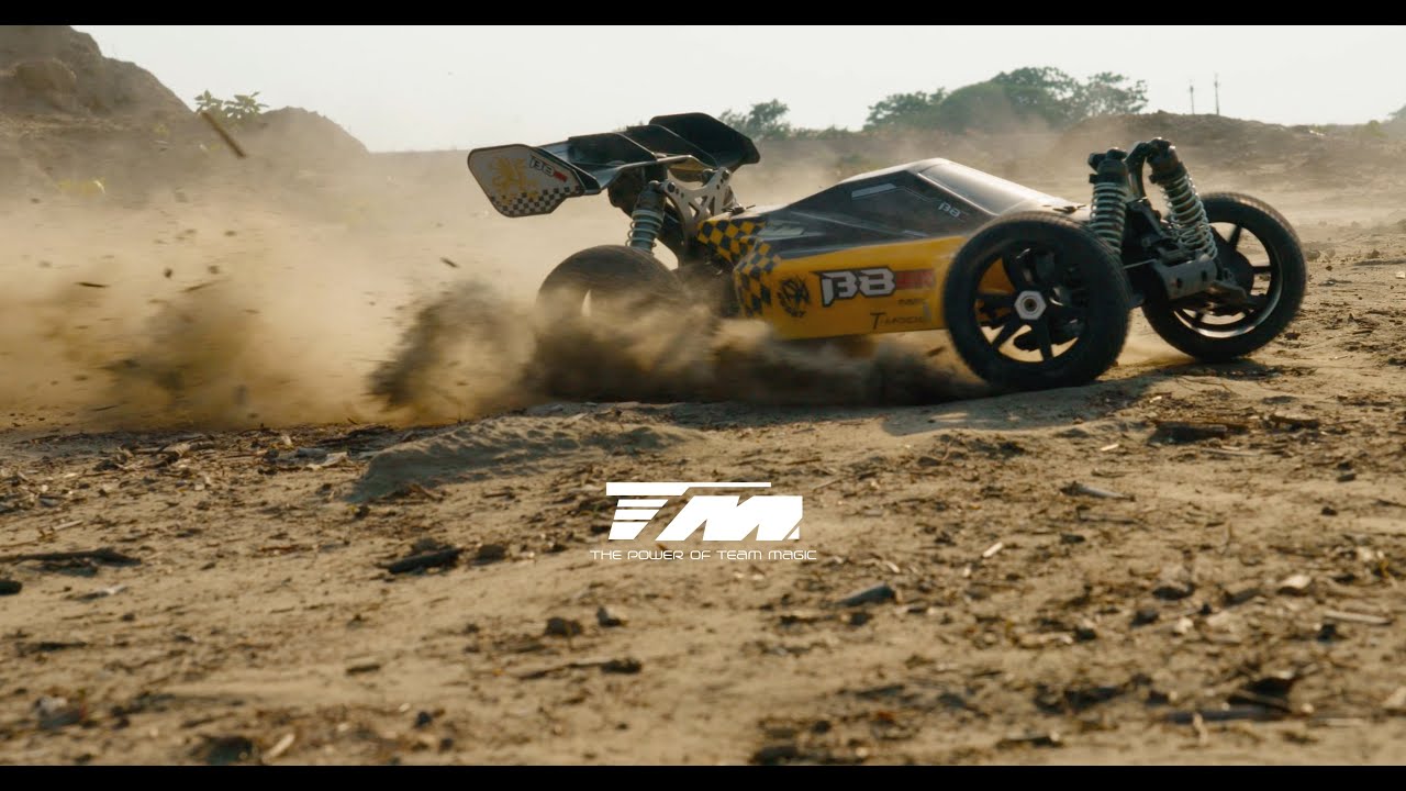 Team Magic B8ER EP Buggy【Official】--- Black Version RC Racing Buggy Electric