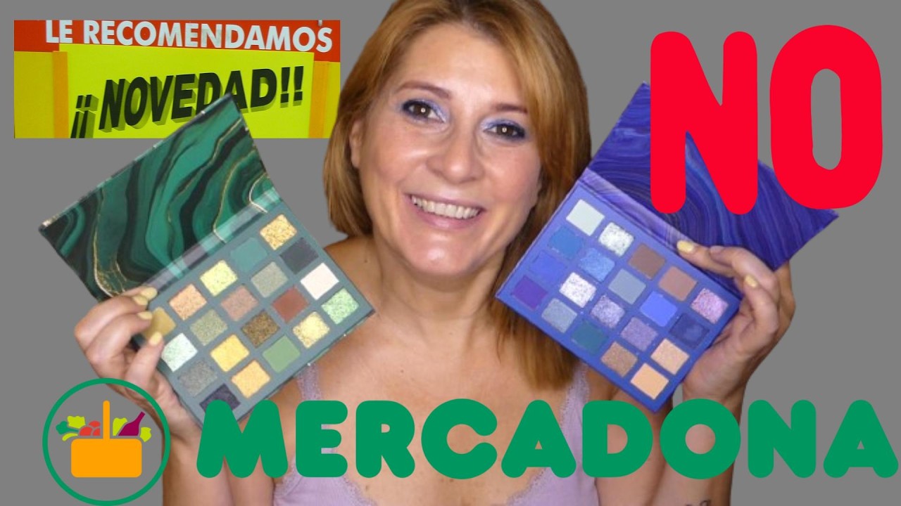 🔥Novedades MERCADONA paletas Esmeralda 💚Zafiro 💙