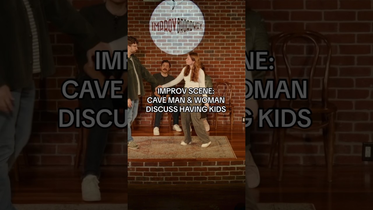 Cave Man | IMPROV GAME #improv #improvgame #improvbroadway