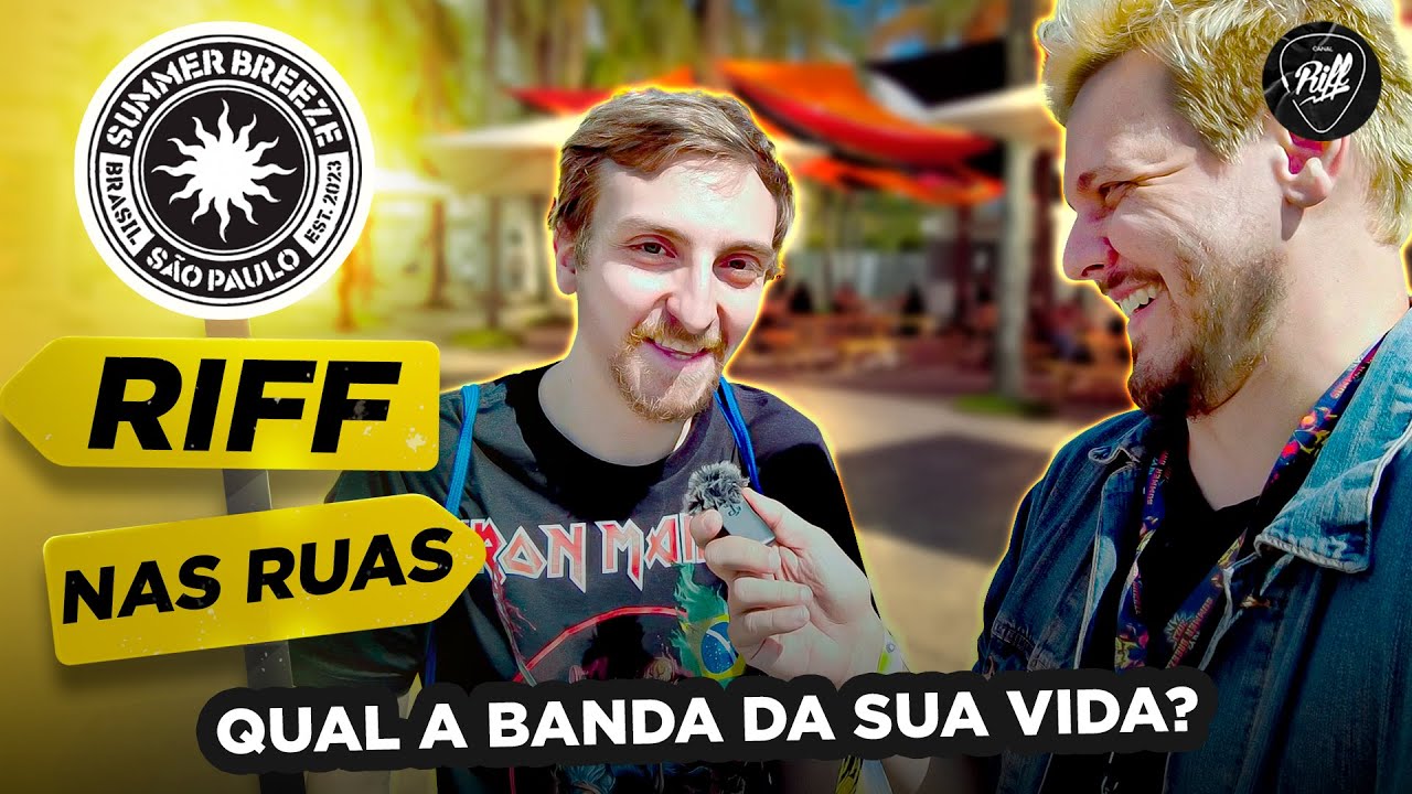 QUAL A BANDA DA SUA VIDA ? │ #RIFFNoSummerBreeze │ RIFF Nas Ruas