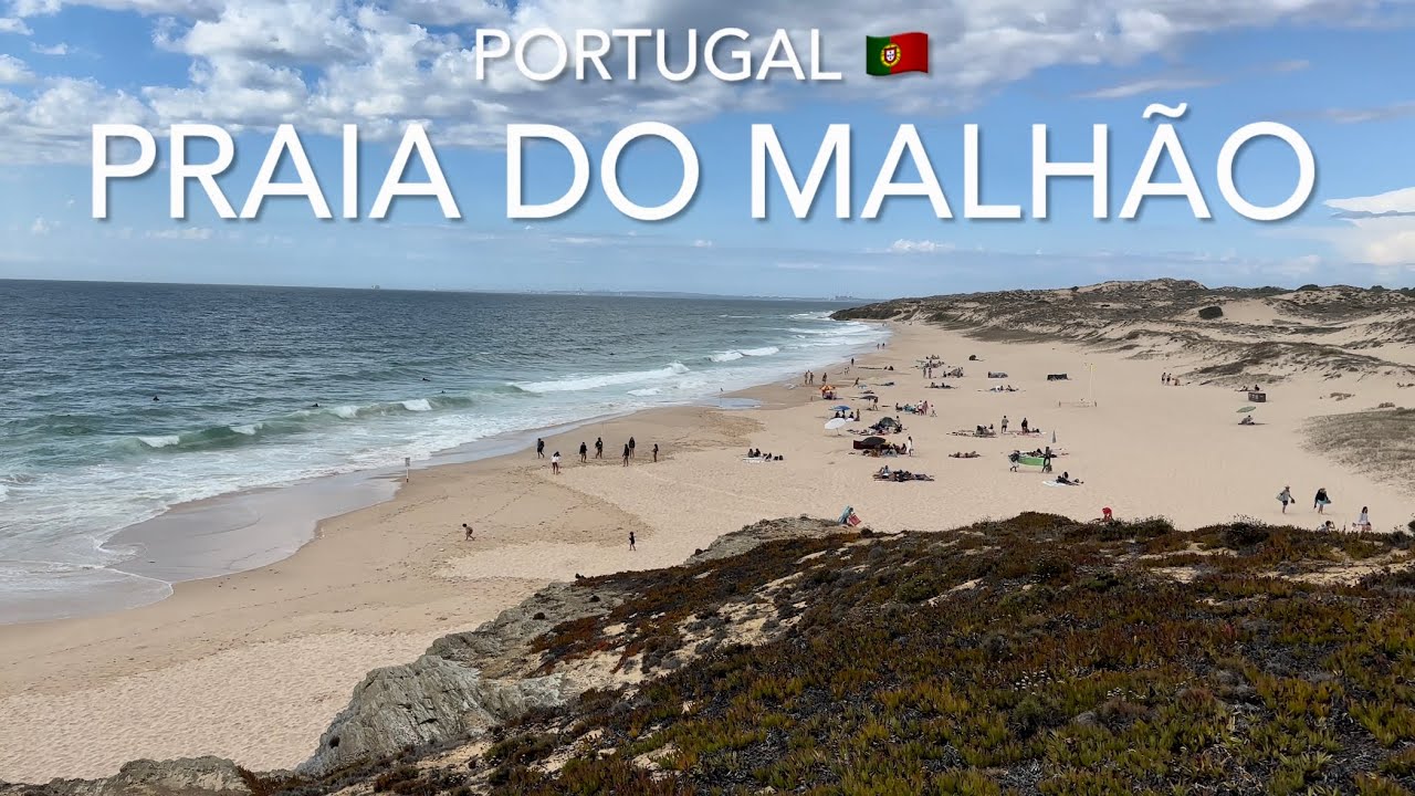 Praia do Malhao, Portugal (4K)