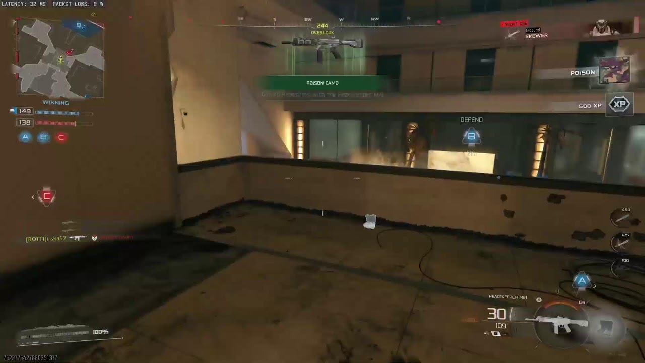 Call of duty kokeilua