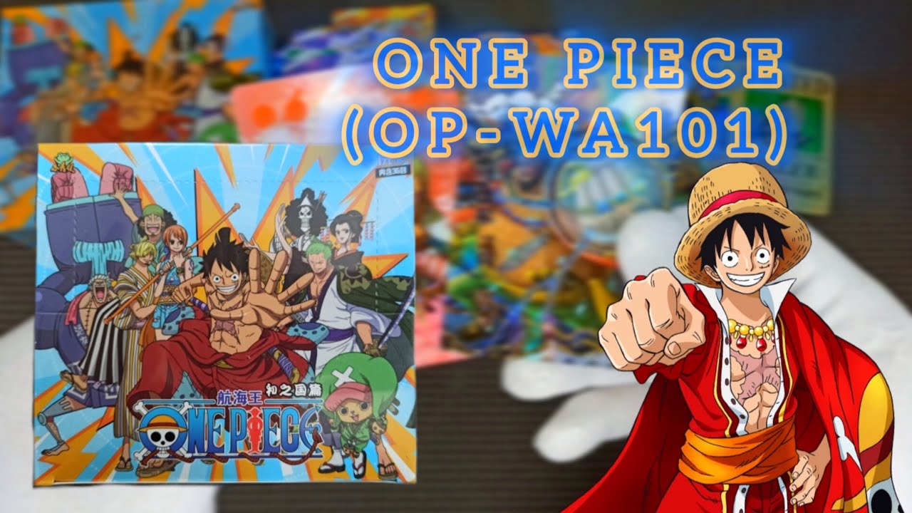 Бокс Коллекционных карточек One Piece Little Frog OP WA101 #anime #onepiece