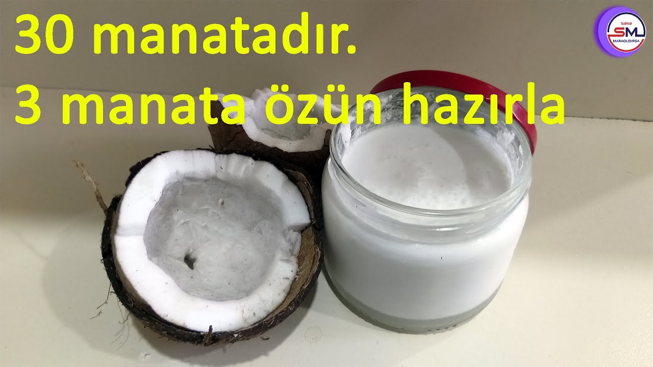 30 manata satılır halbuki siz onu 2, 3 manata alıb özünüz hazırlayarsınız