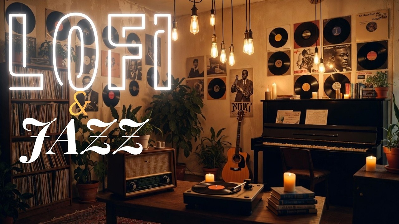 Calm jazz interior ambience & LOFI