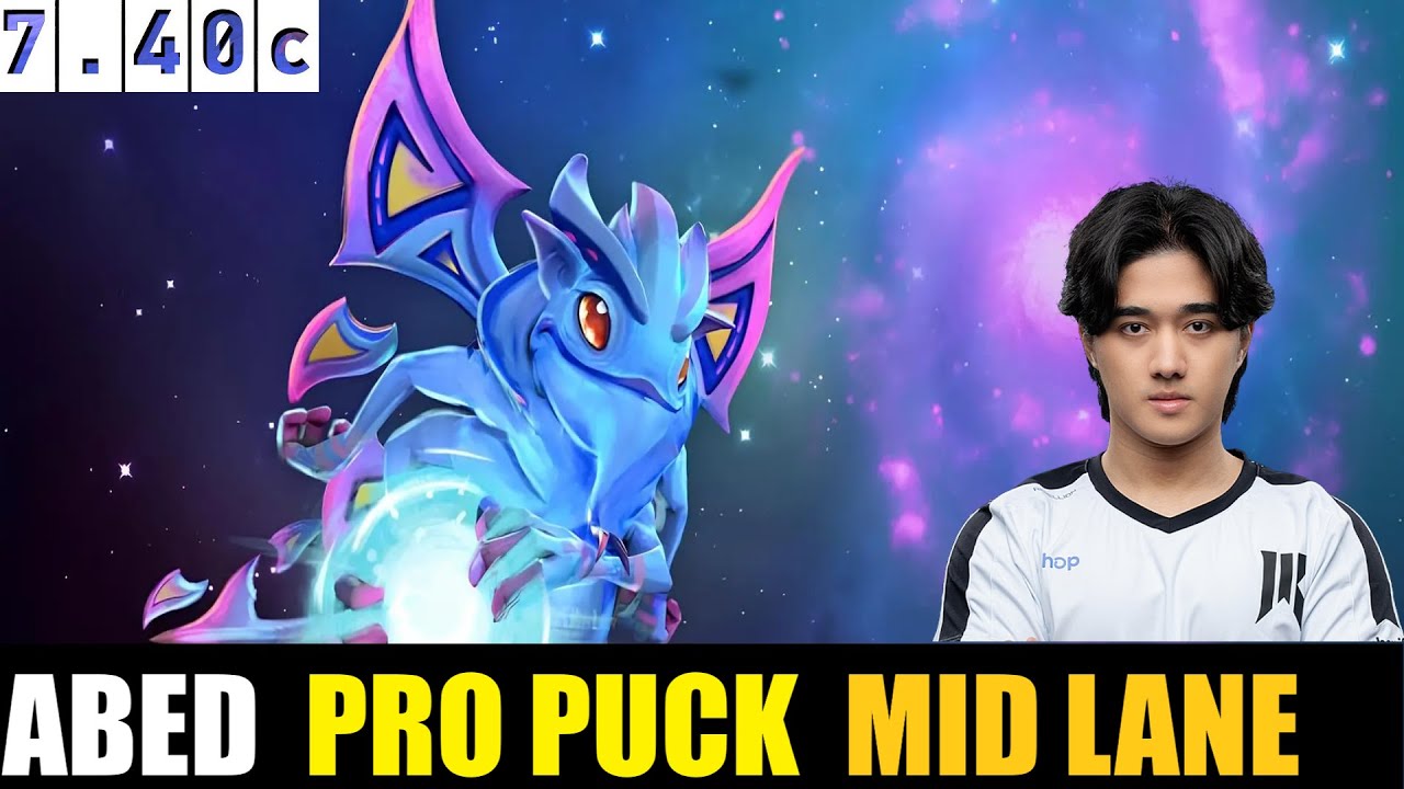 🤯 ABED [PUCK] MID 7.40c- DOTA 2 HIGHEST MMR MATCH