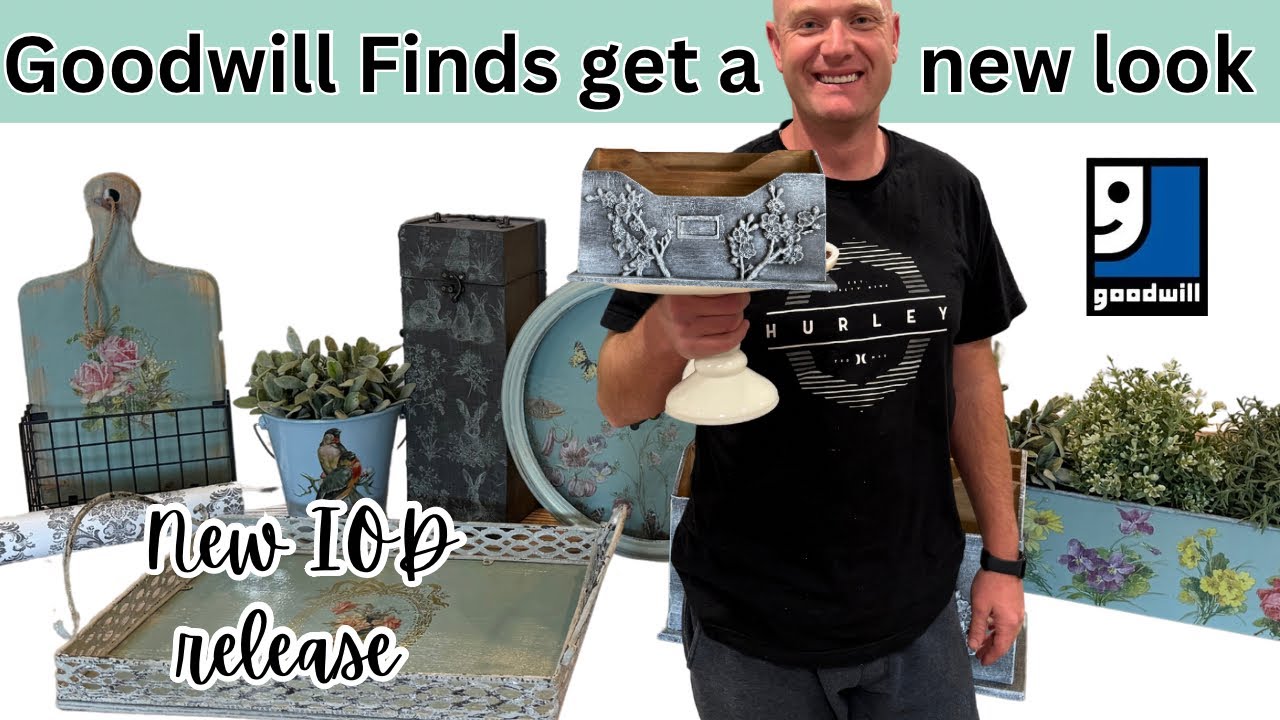 Trash to cash! You won’t believe the Change! Goodwill Home Decor Finds Iron Orchid Designs Spring