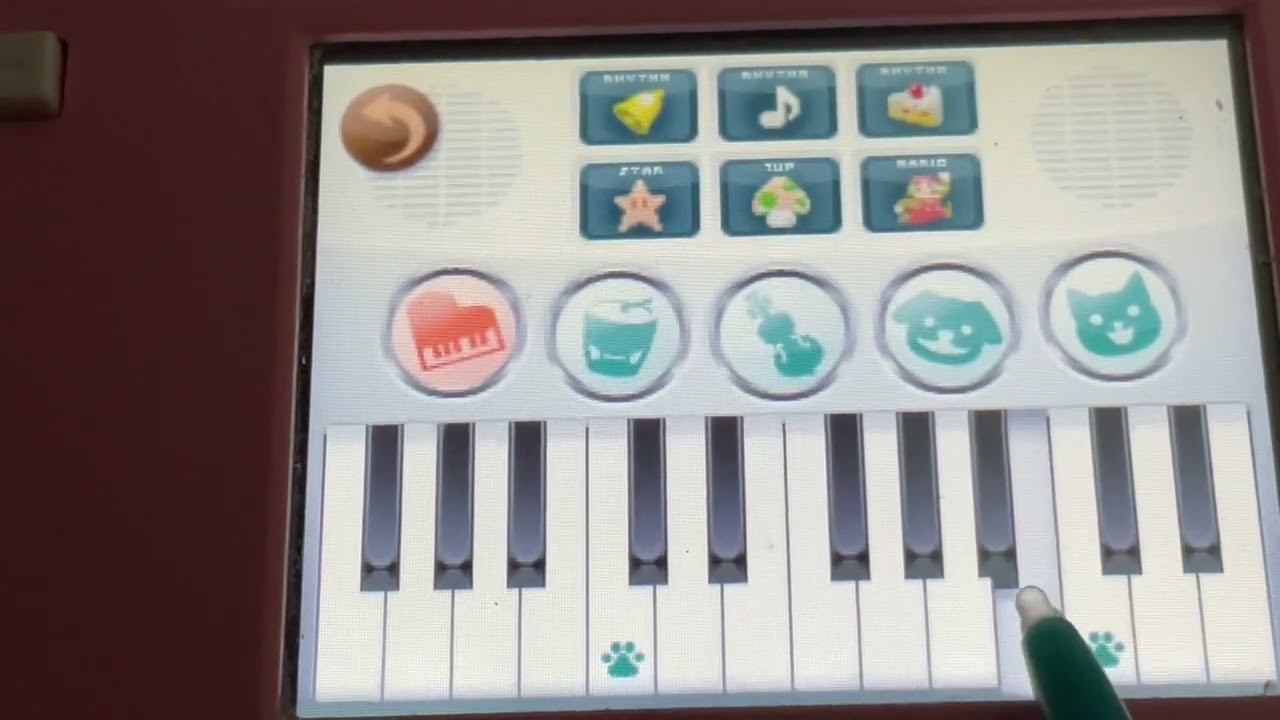 Nintendogs + cats￼ piano star music mario