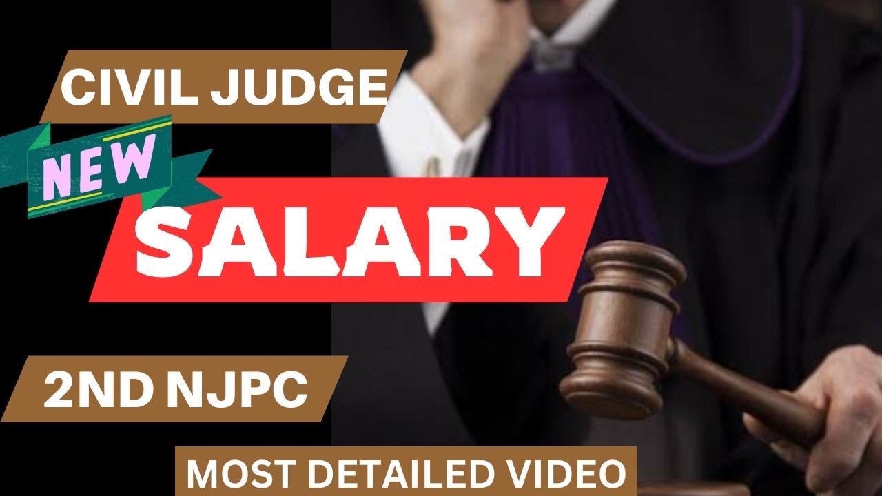 Civil Judge New Salary 2024😇| Civil Judge Facility|2nd NJPC Salary| Judicial Officer Salary|