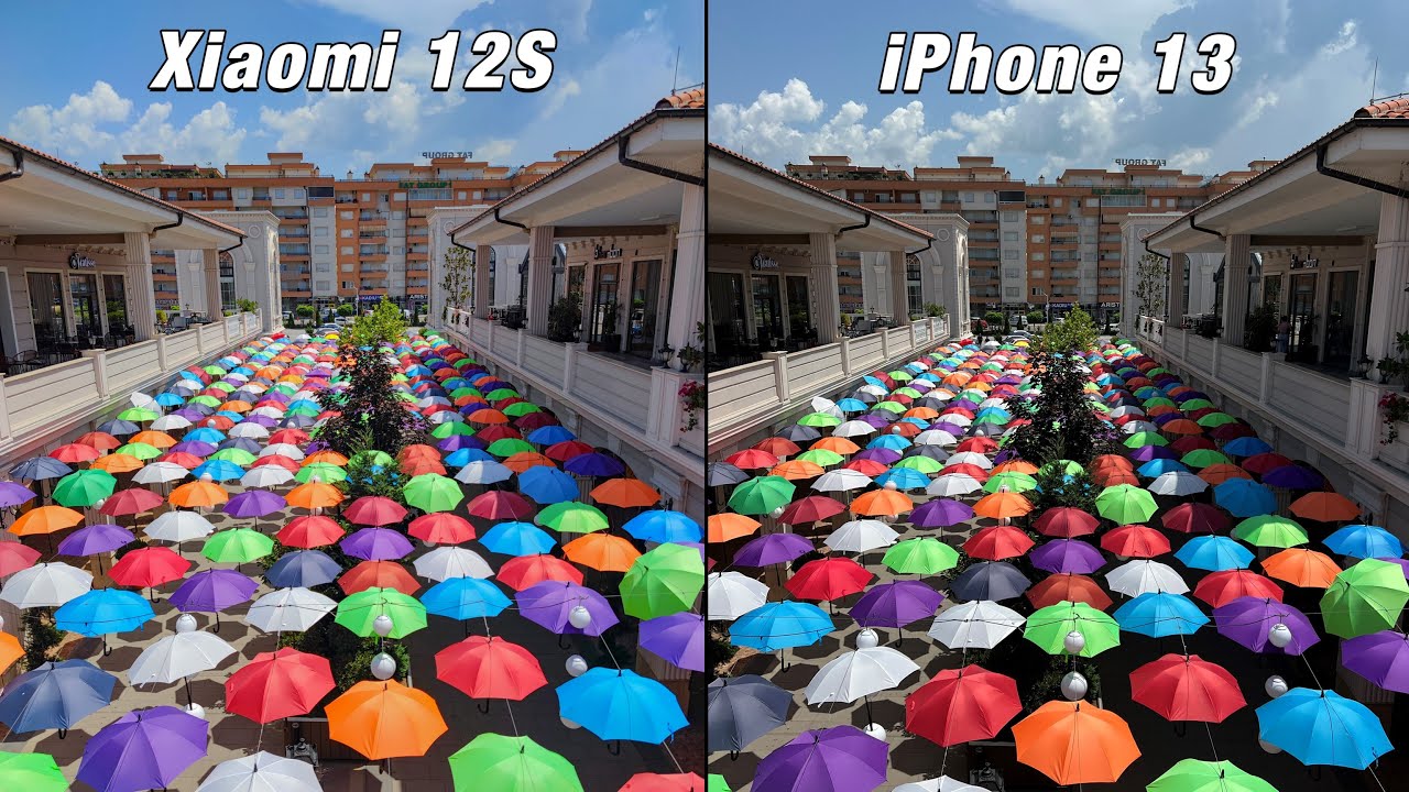 Xiaomi 12S vs iPhone 13 Camera Test
