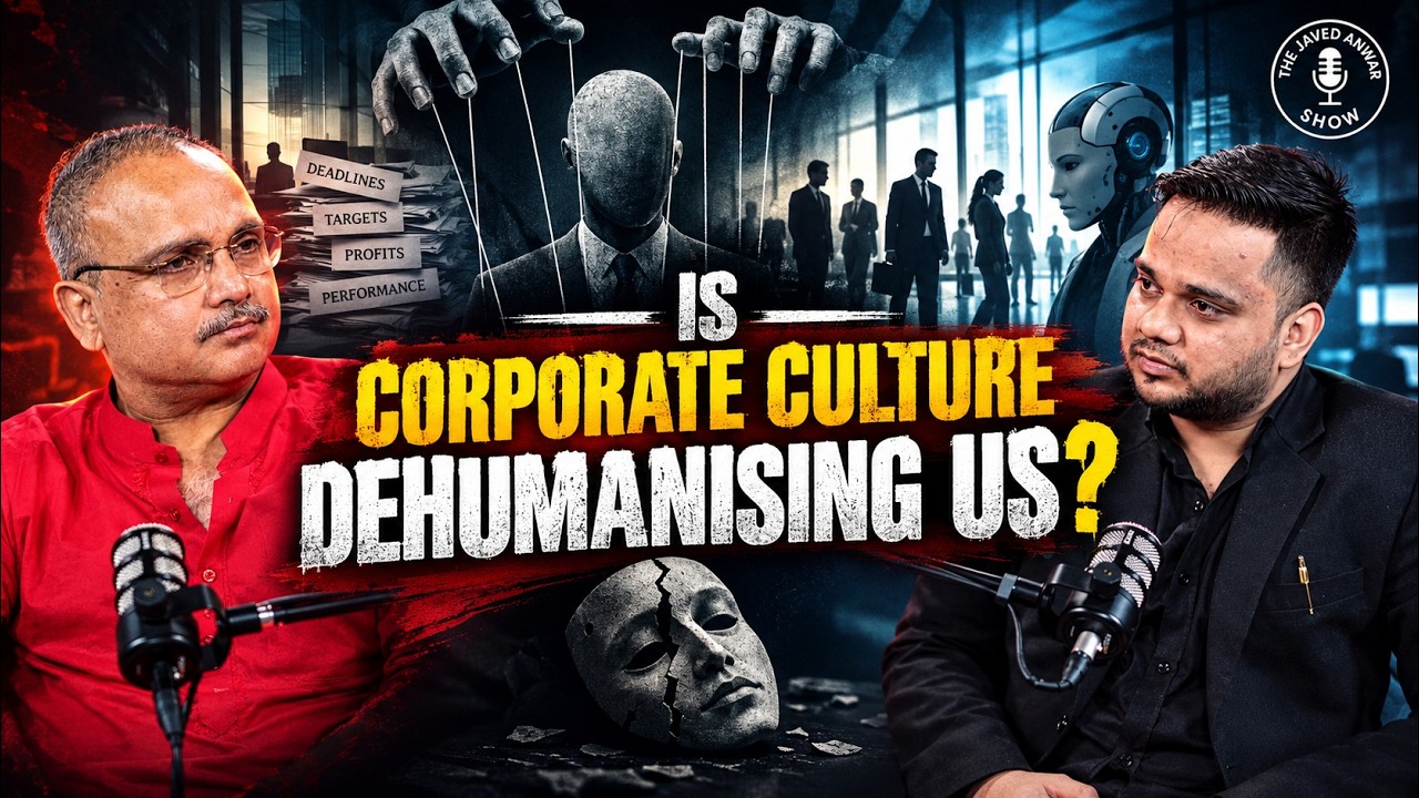 Is Corporate Culture Dehumanising Us? ft. Pushkar Misra | Ashram Parampara
