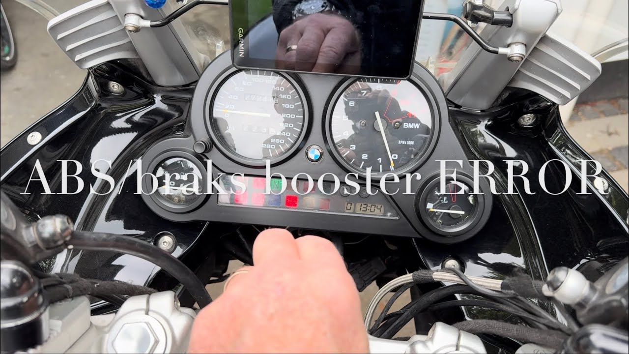 BMW k 1200 rs. 2001 ABS / BRAKE / BOOSTER / FAILURE