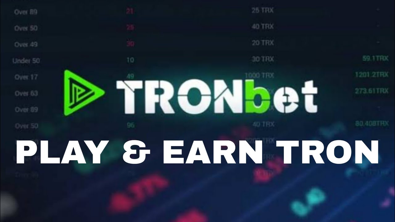 Dapp On Tron Blockchain - Tronbet.io Let's Try It ! Play & Earn Tron With Tronbet