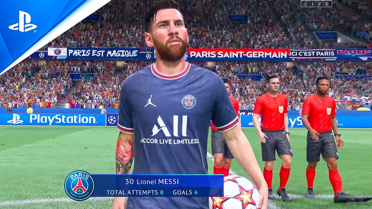 FIFA 22 | MANCHESTER CITY vs PARIS SAINT GERMAIN (PSG) | UEFA Champions League | - PS4