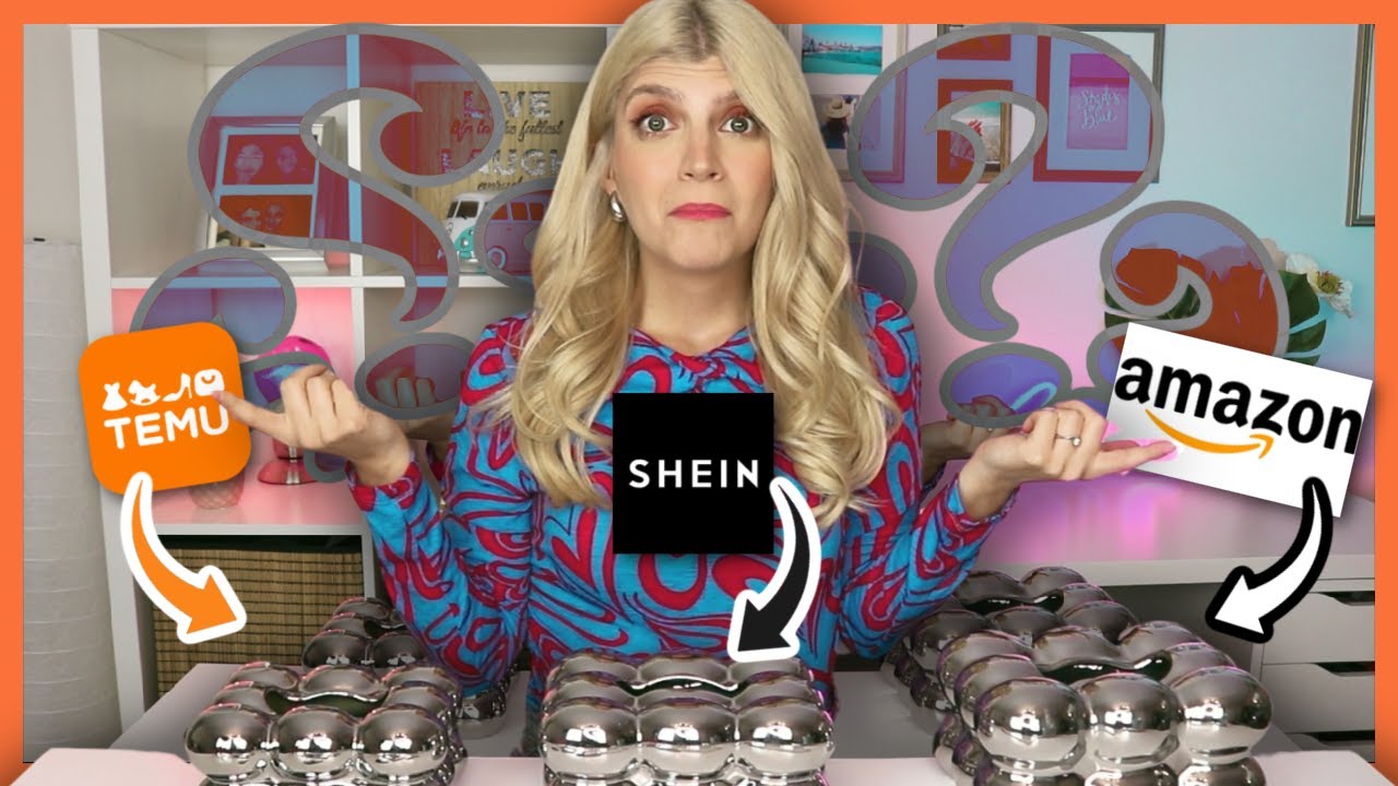Αγόρασα τα ΙΔΙΑ προϊόντα από Temu, SHEIN & Amazon | katerinaop22