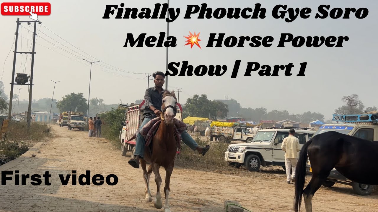 Finally Phouch Gye Soro Mela 💥 Horse Power Show | Part 1