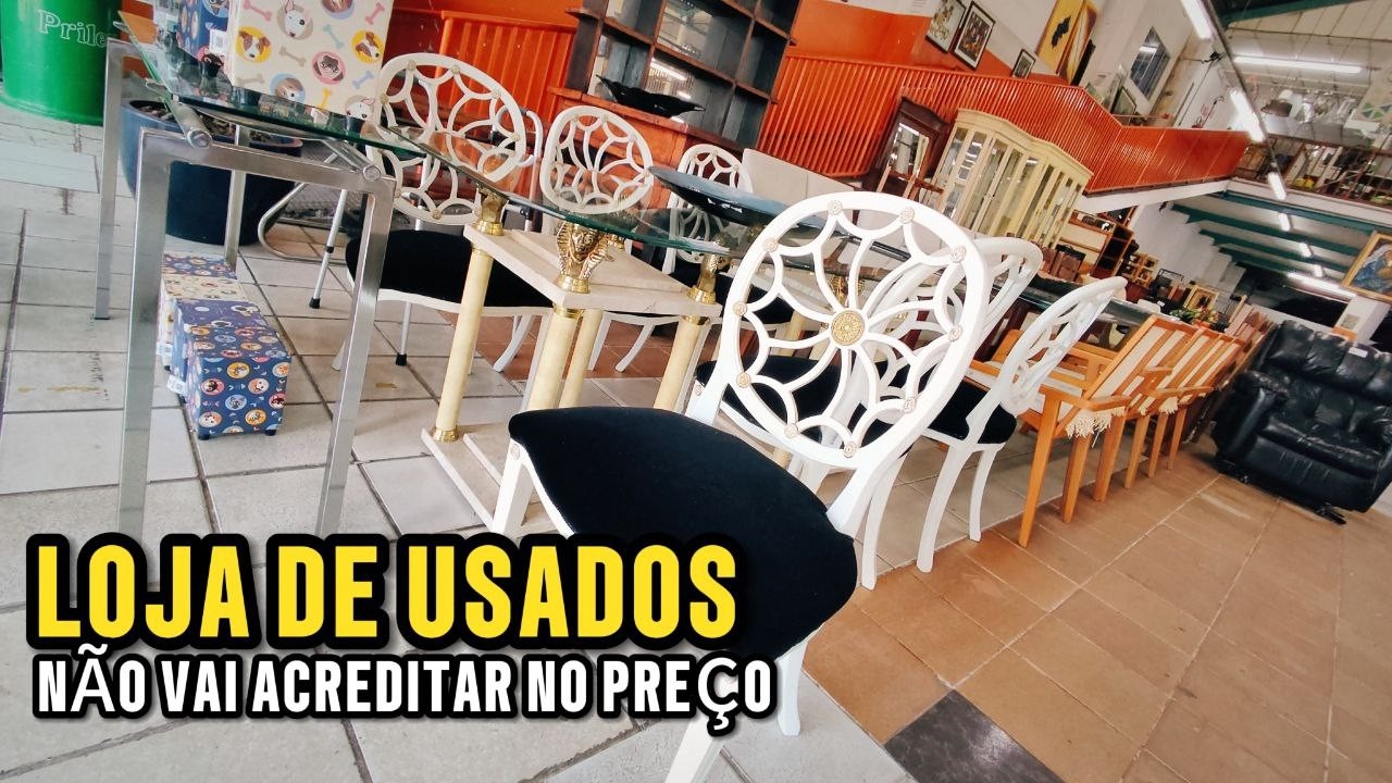 GIGANTE LOJA DE USADOS | COMO MOBILIAR A CASA GASTANDO POUCO