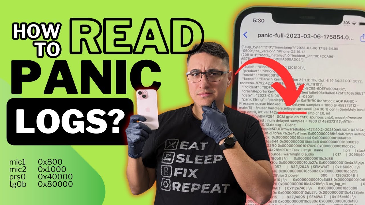 Решения Panic Log для специалистов ремонтных мастерских (решение для перезапуска каждые 3 минуты!)