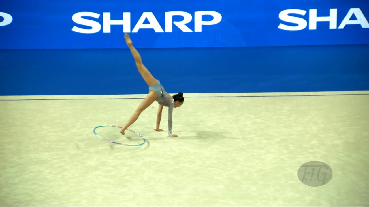 PAZHAVA Salome (GEO) - 2017 Rhythmic Worlds, Pesaro (ITA) - Qualifications Hoop