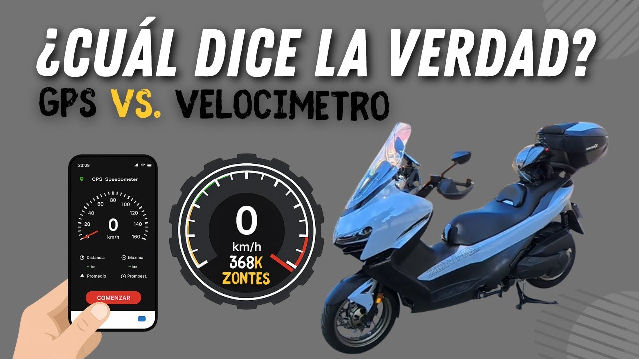¿Mentira en el velocímetro? 🚨 Zontes 368K vs GPS: PRUEBA REAL DE VELOCIDAD