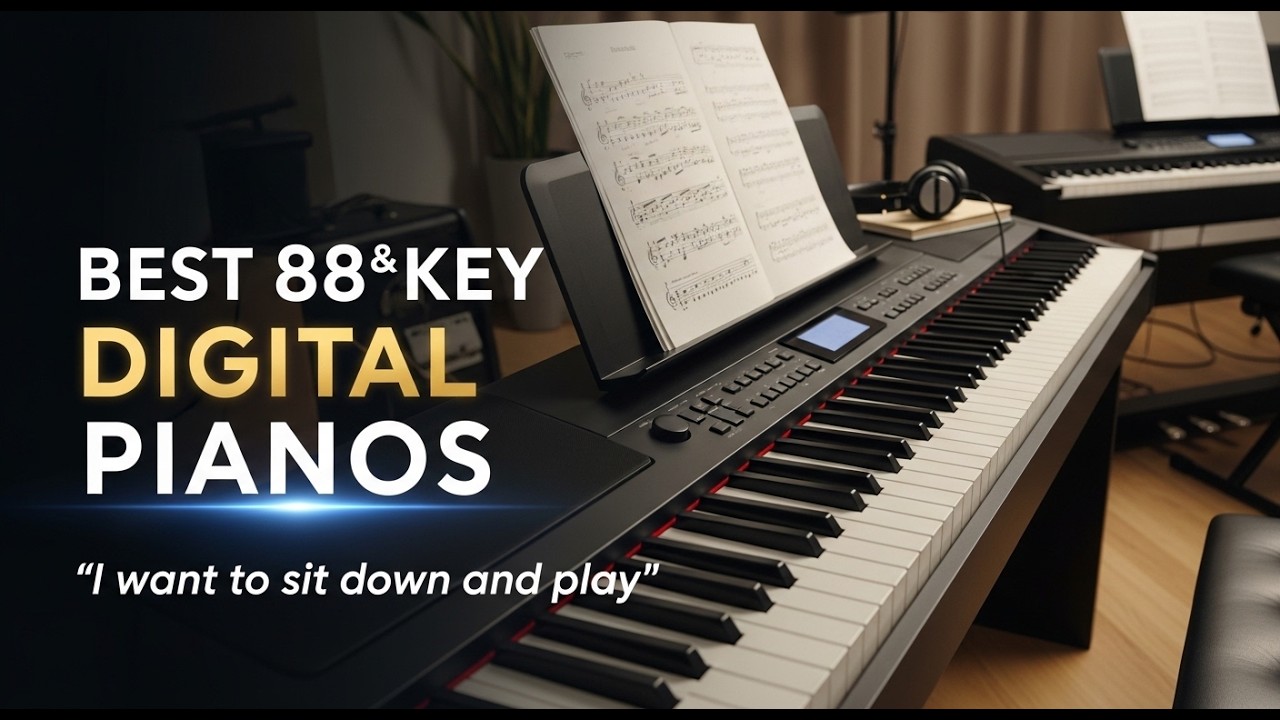 TOP 5 Best Digital Pianos With 88 Weighted Keys 2026 | The Ultimate 88 Key Digital Piano Test Which