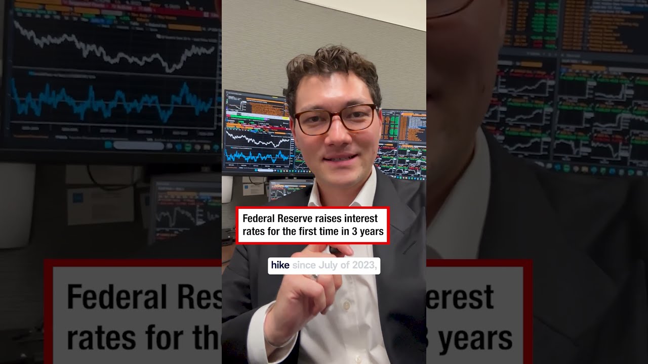 The Federal Reserve Raised Interest Rates for the First Time Since 2023
