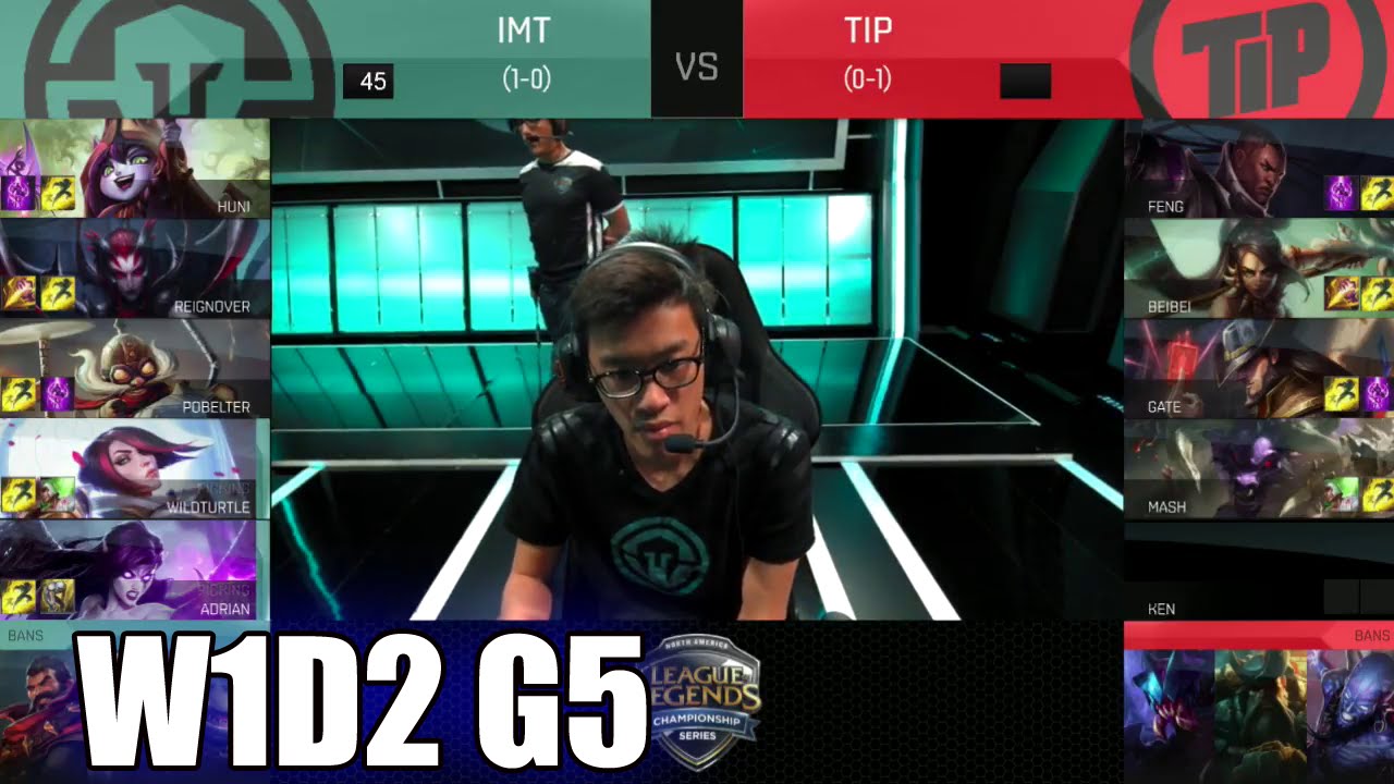 Immortals vs Team Impulse | Week 1 Day 2 S6 NA LCS Spring 2016 | IMT vs TIP G1 W1D2