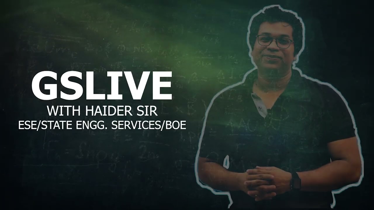 Welcome to GSLIVE with Haider Sir