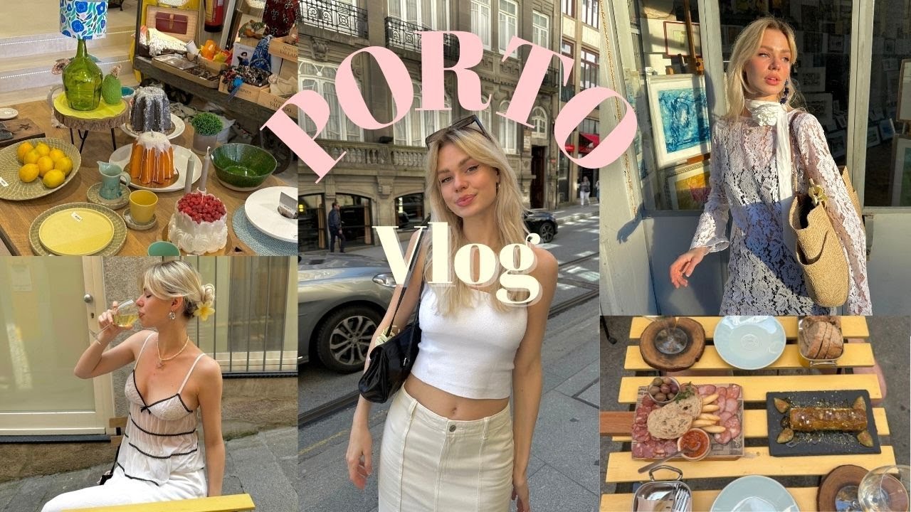 PORTO VLOG | Vintage shopping, cute bars and cafés etc.