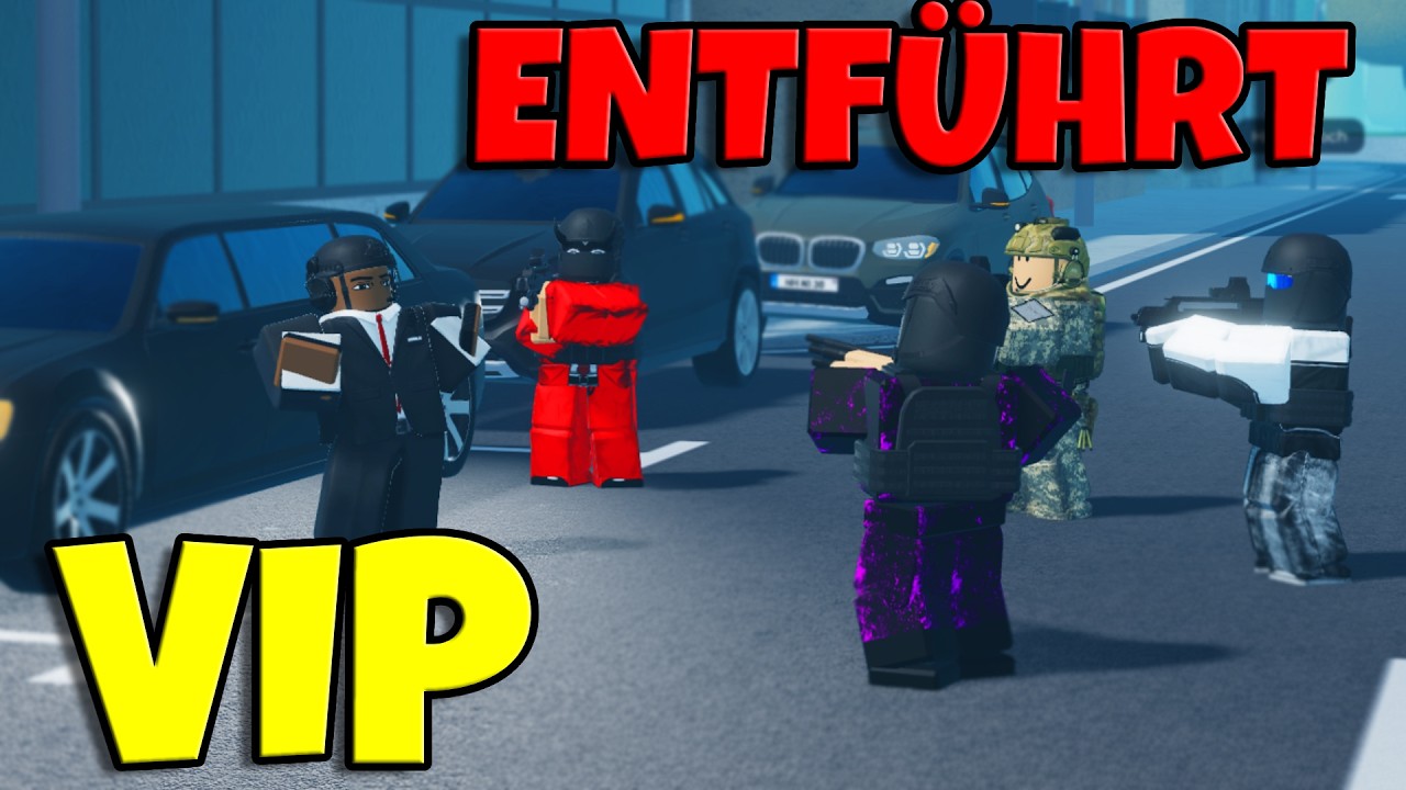 VIP wird ENTFÜHRT und als GEISEL GENOMMEN | SEK GREIFT EIN! | NOTRUF HAMBURG ROBLOX Deutsch