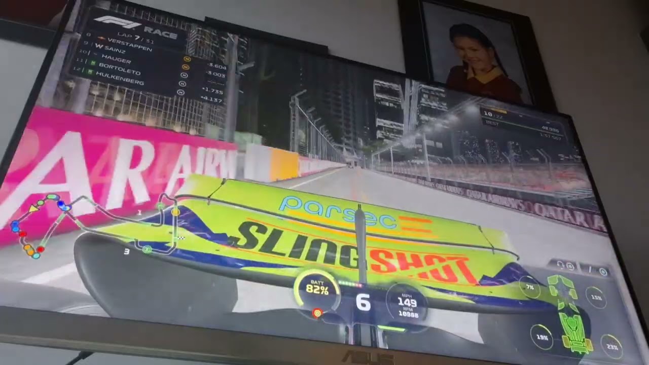 F1 25 my team career singapore race