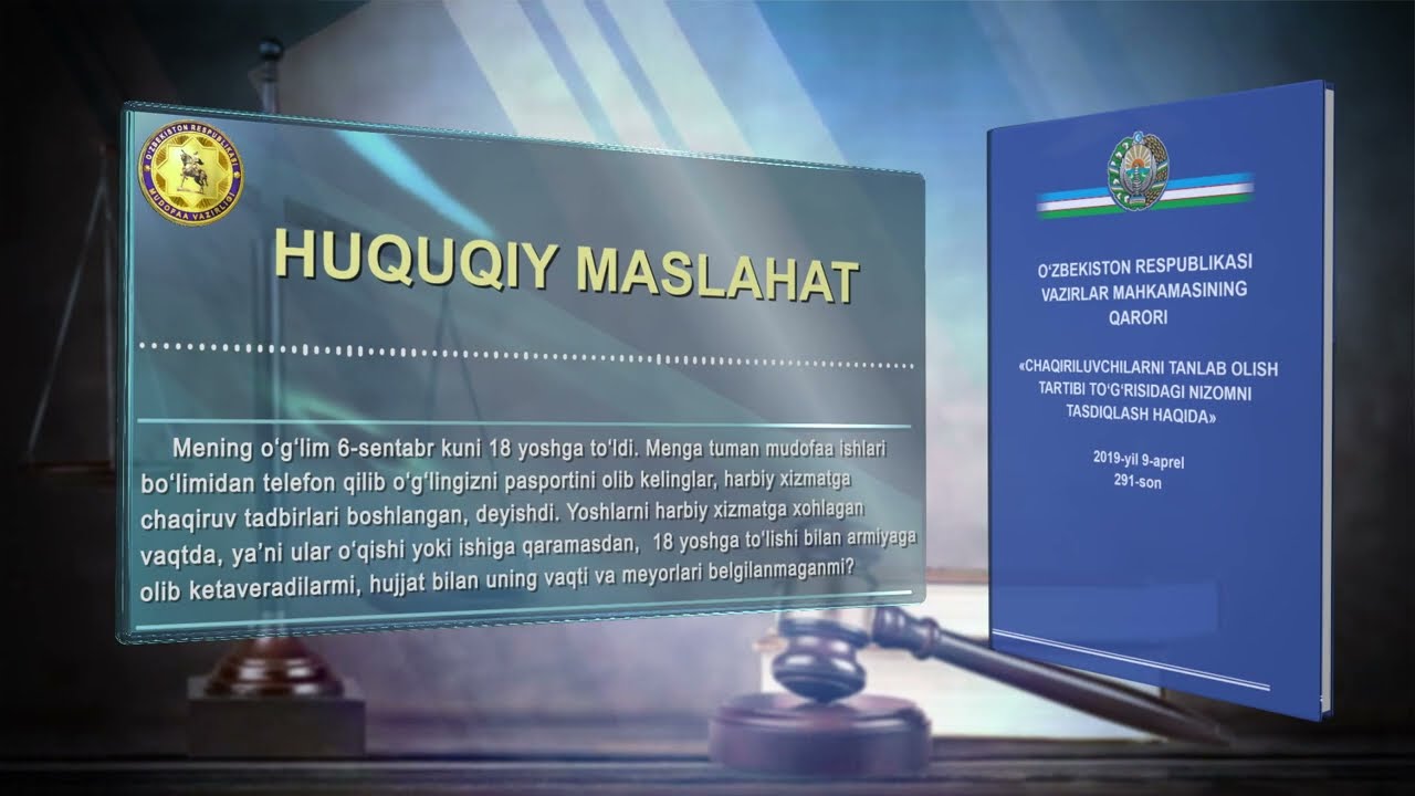 Farzandingizga muddatli harbiy xizmatga chaqiruv qog‘ozi keldimi?