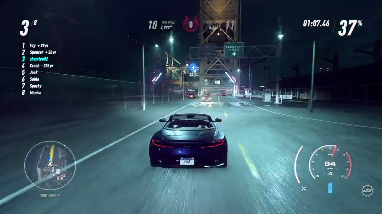 POLICE VS SUPERCAR: The Ultimate High Speed Chase! 🏎️💨 @shemagames #needforspeed #nfs 