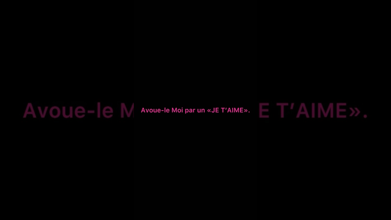 Lysif - Avoue-le moi (Lyrics)