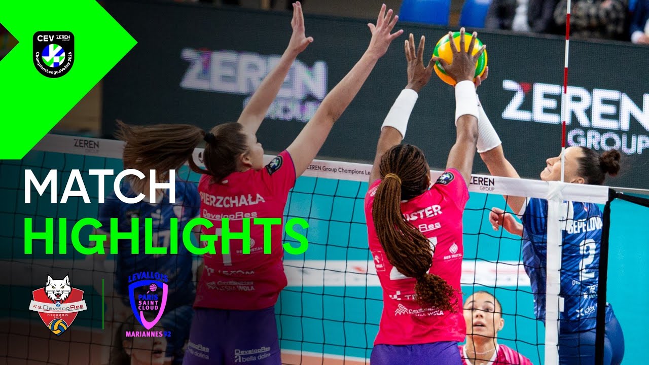 Highlights | KS Developres RZESZÓW vs. LEVALLOIS PARIS Saint Cloud | CEV ZEREN Group CL Volley 2026