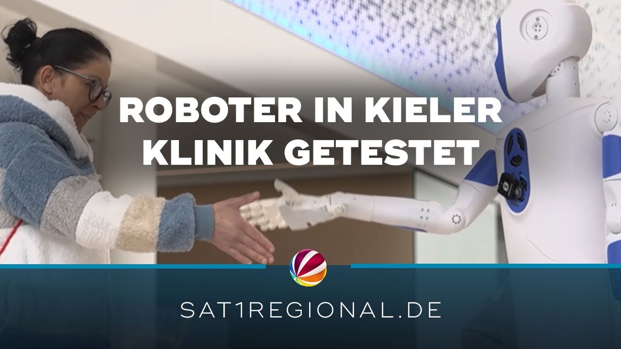 Forscher testen humanoiden Roboter in Kieler Klinik