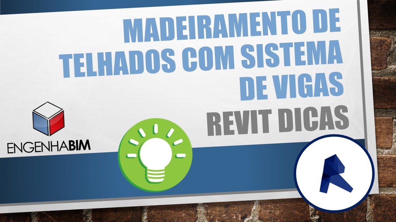Dicas para Revit 2016| Madeiramento de Telhado com Sistema de Vigas