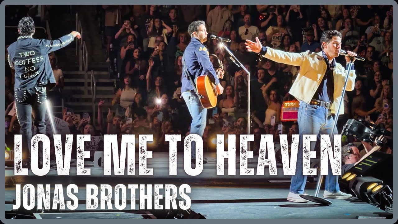 Jonas Brothers - Love Me To Heaven (Live) in Seattle, Washington at Climate Pledge Arena