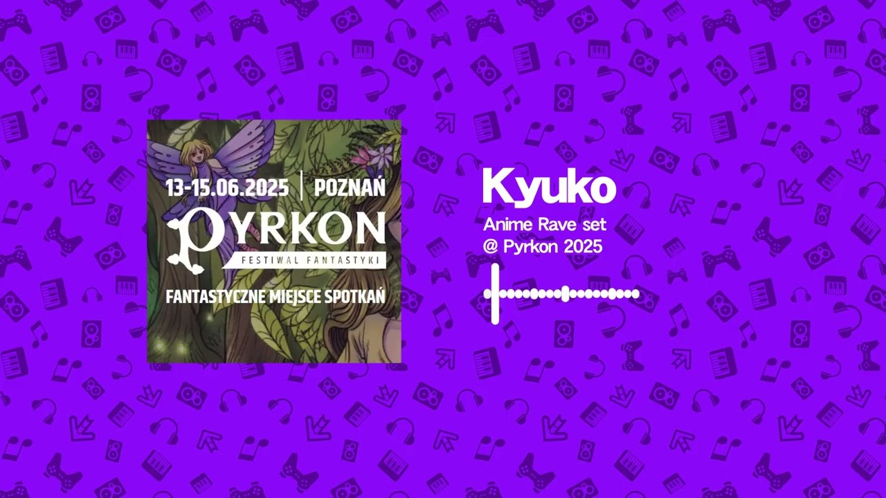 Kyuko Anime Rave J-Core set @ Pyrkon 2025