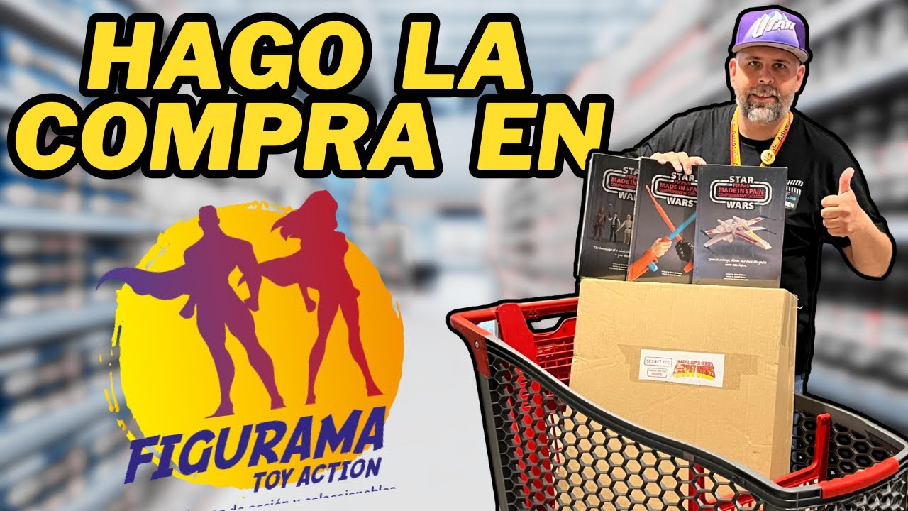 ¡ME VOLVÍ LOCO 💵 EN FIGURAMA TOY ACTION 8! Me lo gasté todo en la FERIA DE JUGUETES ...