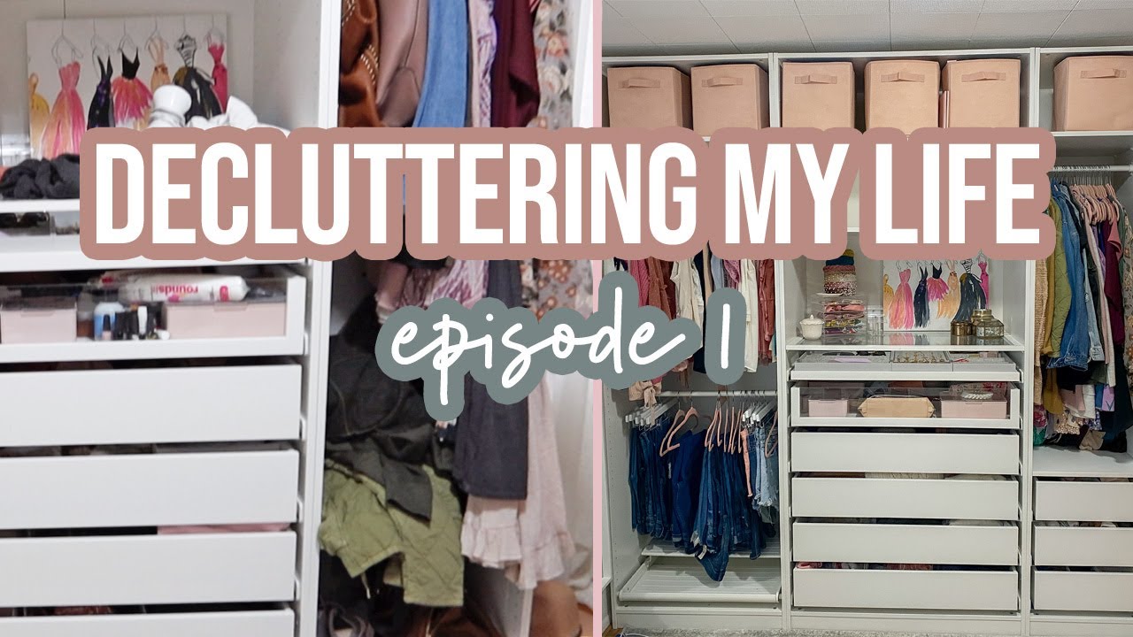 DECLUTTERING MY LIFE - EP. 1 (+ Theo's 1st Christmas!) | Sarah Brithinee