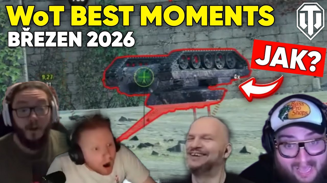 JAK JE TO MOŽN&Yacute;?! | WoT Best Momenty BŘEZEN 2026 | CZ/SK