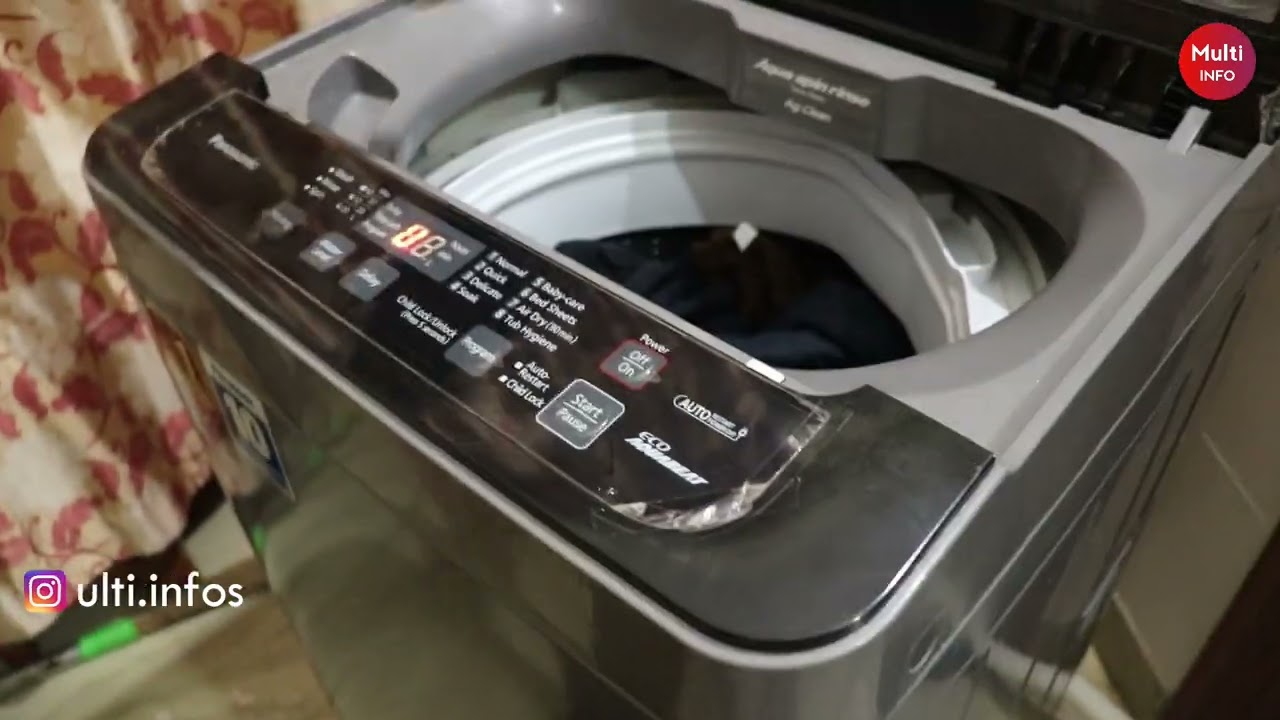 Panasonic Washing Machine Error Code U12 | Top Load Washing Machine Error