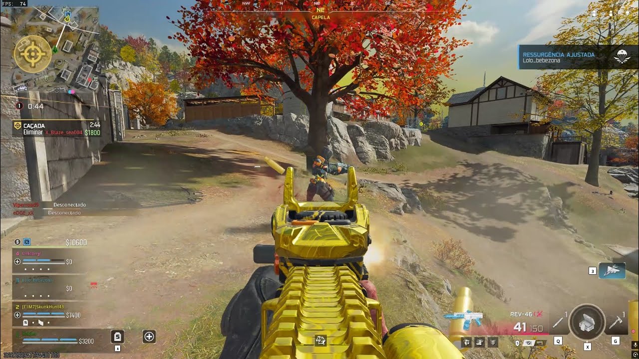 LIMPANDO o lobby do RESSURGÊNCIA - 32 KILL (com meu parceiro falando sem parar) 