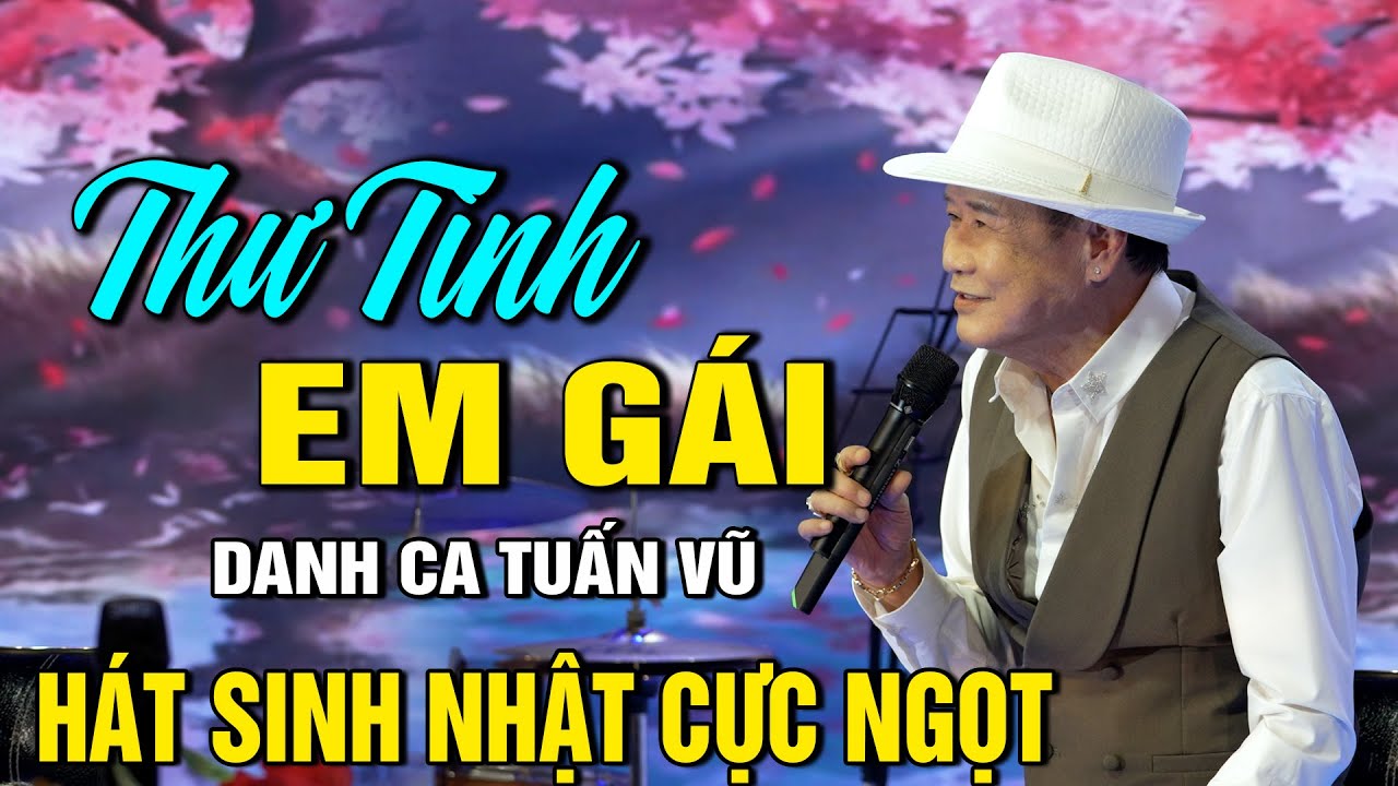 Thư Tình Em Gái – Danh Ca Tuấn Vũ Hát Live Chúc Mừng Sinh Nhật Tại Phòng Trà H Music Nghe Cực Ngọt