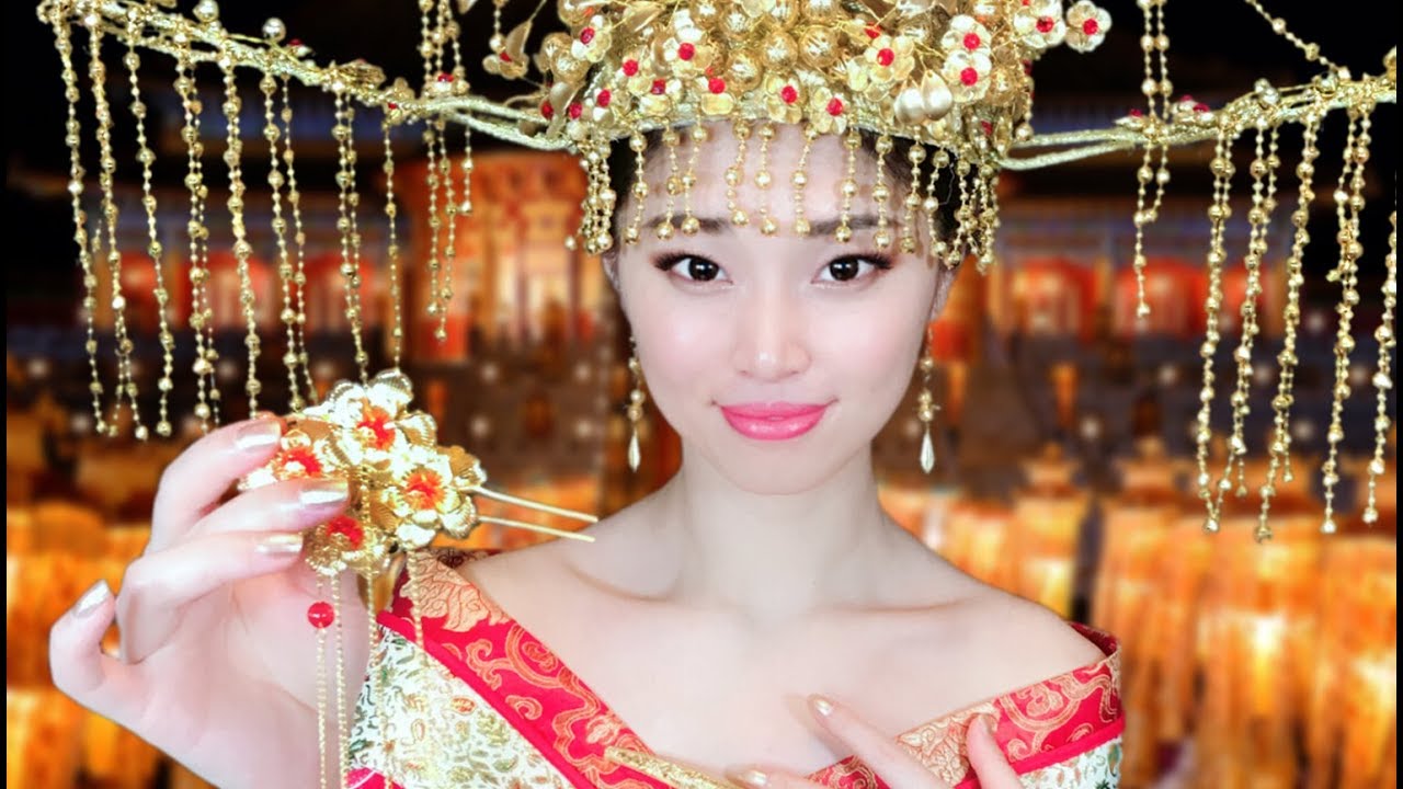 [ASMR] Chinese Empress Gets You Ready Roleplay