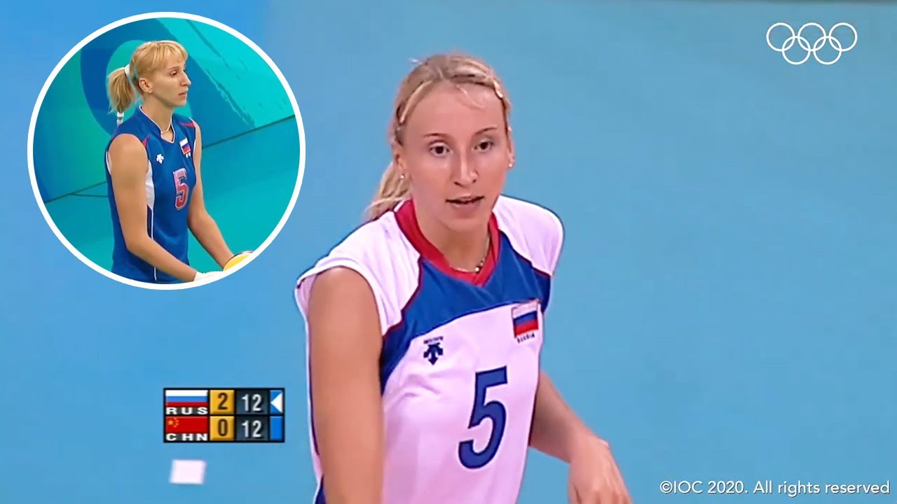 โซโคโลว่า โอลิมปิก Lyubov Sokolova (Соколо́ва) Volleyball Olympics | highlights